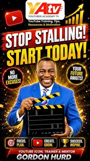 Stop Waiting, Start Creating Your YouTube Journey Begins NOW!