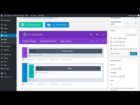 How to Add Images to the DIVI Page Builder Image Gallery