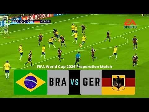 May 30, 2026 | Brazil vs Germany | Epic Preparation Match | FIFA World Cup 2026 | EA Sports FIFA23”