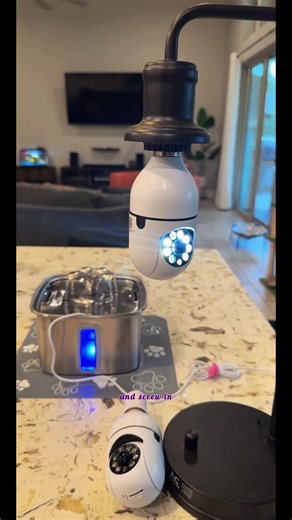 NoahTec Wireless Bulb Security Camera, 1080P HD WiFi Wireless Surveillance Camera, Motion Detection, Two-Way Audio – Easy-to-Install WiFi Home Security Camera