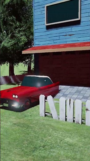 Hello Neighbor pre alpha remake AI #helloneighbor #shorts #unrealengine #remake #fangame #teaser