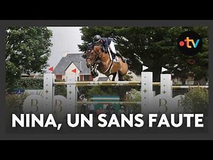 Un 1ᵉʳ passage impeccable pour Nina Mallevaey au Jumping de la Baule