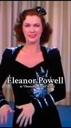 Eleanor Powell in the 1943 MGM film "Thousands Cheer"