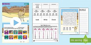 Year 2 Term 1B Week 2 Spelling Pack