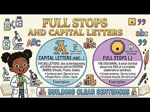 How to Use Full Stops and Capital Letters | Punctuation Basics