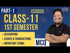 Class 11 Accounts MCQ | Class 11 Chapter 1 MCQ | Class 11 Semester 1 | Semester 1 Exam WB BOARD