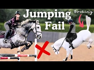 Horse Jumping Fail!