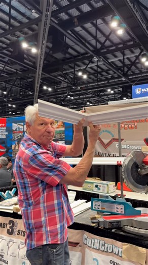 Chris Berry | Fastest way to cut crown molding like a PRO in minutes 👑✂️ Stop flipping the crown upside down and guessing your angles. Set your miter... | Instagram