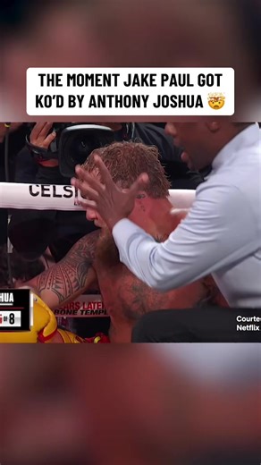 Anthony Joshua Knocks Out Jake Paul in Epic Boxing Match