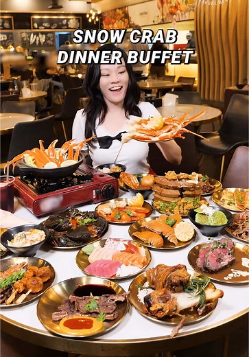 Snow Crab Buffet Dinner at Marina One in Singapore