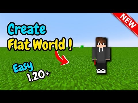How To Make Super Flat World In Minecraft 2025 | Full Guide