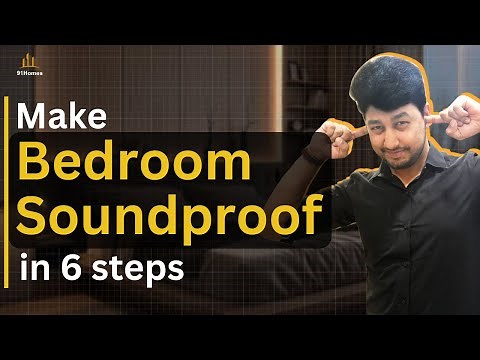 How to Soundproof Your Bedroom/living room & Reduce Noise | Best Interior Design tips with in Hindi