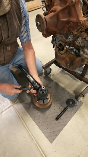 1.2K views · 36 reactions | Testing Out Our New Hydraulic Harmonic Balancer Tool From Bonefied Tools! #engine #machining #machineshop #enginemachineshop #rebuild #business #smallbusiness #familybusiness #coloradobusi #fypシ゚ #fypシ゚viral #mechaniclife #autorepair #carcare #mechanicproblems #automotiveexpert #fixitright #garagelife #engineexpert #cartroubleshooting | JAMSI Online | Facebook