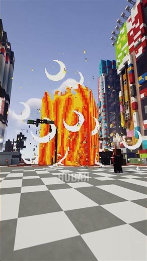 Where to start in a Magic Battle on a Minecraft server? 🔥 #jujutsukaisen #animeminecraft