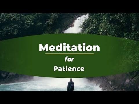 Mindful Awareness Guided Meditation For Patience | Grow Your Patience And Tolerance - COUCH SUNDAYS