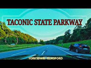 Taconic State Parkway | Yorktown - Elmsford | New York 4K [Hudson]