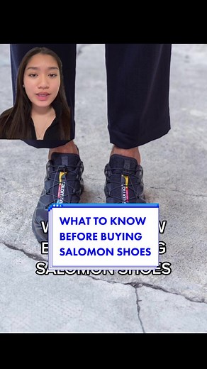 WHAT TO KNOW BEFORE BUYING SALOMON SHOES