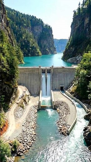 🏗️ Mega Dam Construction Journey #engineeringmarvels #megaconstruction