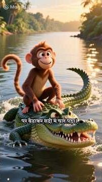 #bandar #magrch# video #kahniya #aivideo #shots #comedy #aishorts # Aividyotocomdey# viral #mastivlo