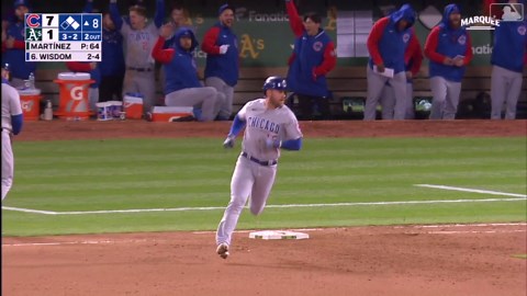 Patrick Wisdom's two homers