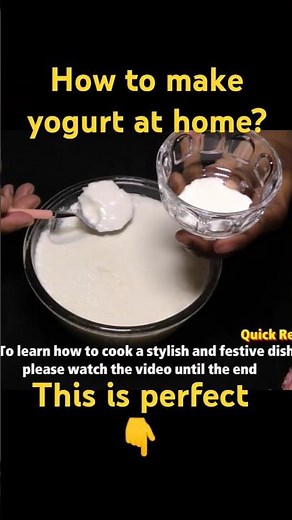 How to make yogurt at home? The easiest way