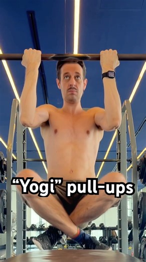 “Yogi” pull-ups on a smith machine