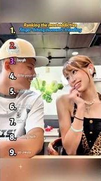 Ranking the most addictive finger-biting moments trending.#fingerbiting#funny#foryou
