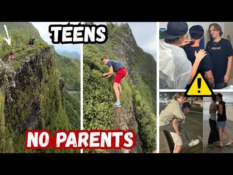 What TEENS do with NO PARENTS!