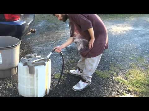 Hayward DE 3620 Pro Grid Series Filter Cleaning