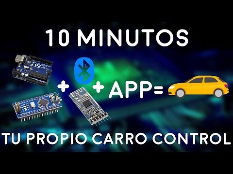 Cómo hacer tu propio Carro de Bluetooth con Arduino + Control (APP) en 10 minutos | Principiantes