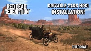 RDR - Drivable Cars Mod Installation Tutorial PC - Drive any Vehicle