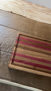 544K views · 3.3K reactions | Purple Heart Cutting Board | Hess Carpentry & Woodwork LLC | Facebook