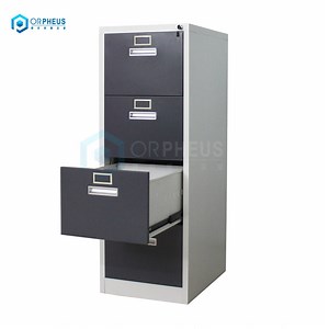 [Hot Item] Home Office Filing Keeping Lockable Metal Letter Size File Cabinet Steel Legal Size Vertical Filing Cabinet with 4 Drawers