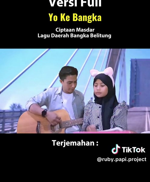 Yo Ke Bangka: Cover Akustik Bunga Daerah Bangka Belitung