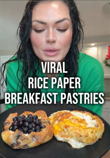 High-Protein Rice Paper Breakfast Pastries: 2 Tasty Ways