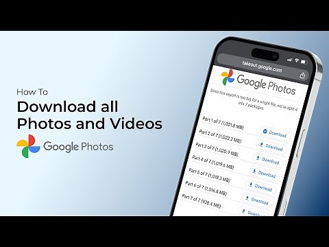 How to Download all Photos and Videos from Google Photos in One Click?