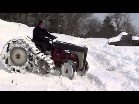 8N tractor with half tracks Feb 2015