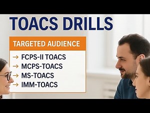 Contraception Drills TOACS | IUCD | PPIUCD | Mirena | Jadelle | Implanon