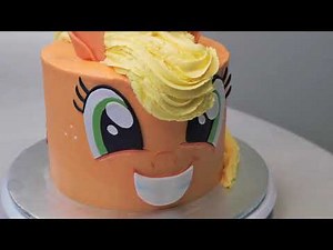 My Little Pony Cake Pops | FUN Cartoon Cakes | How To Make a RAINBOW DASH PONY Cake | StepbyStep