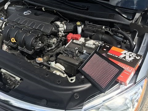 How to Change an Air Filter (2013-2019 Nissan Sentra)