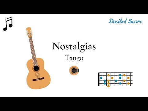 Nostalgias | Tango | Guitar tutorial with chords