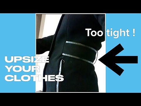 How To Alter Tight Clothes | RESIZE WOOL COAT | Upsize Mackage Winter Coat and Sewing Tips!