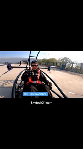Customer visited our factory to test fly the Skytech X1 manned drone — and the flight experience was absolutely amazing! 🚁✨ Want to experience it yourself? 📞 WhatsApp us to order 🌐 www.SkytechX1.com #SkytechX1 #MannedDrone #FutureOfFlight #eVTOL #SkyTech | Skytech UAV