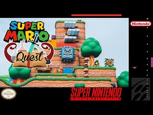 Super Mario Quest / Complete Playthrough (100%) / Super Mario World Hack