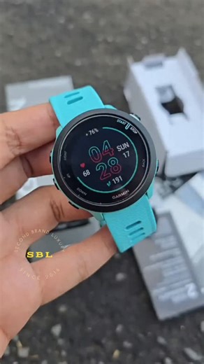 SECONDBRANDLUXURY on Instagram: "✅READY✅ Garmin Forerunner 55 Kondisi Istimewa bngt Like New 9/10 Kelengkapan Fullset, semua ada silahkan selagi ada HARGA: 800.000"
