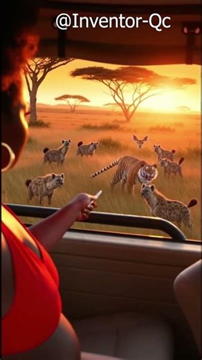 Rescue Magic: Safari Woman Turns Deer into Tiger! 🔴🐅✨