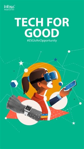 At Infosys, we are on a transformative journey to become AI-first. The next opportunity lies in leveraging advanced solutions to address societal challenges in healthcare, e-governance, and education; always with a commitment to responsible innovation. We’re proud that our Tech For Good efforts have positively impacted over 119 million lives, and we’re committed to keep driving positive change through innovation. Explore more: infy.com/ReportESG #InfosysESG | #ESGIsAnOpportunity | Infosys