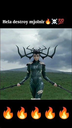 hela destroy thor's hammer | thor Ragnarok | #shorts #viral
