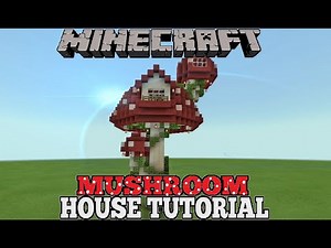 Minecraft House Tutorial #19 (Mushroom House Tutorial)