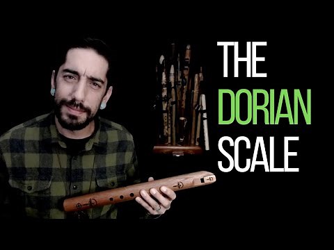 How to easily play the Dorian scale on the Native American Style Flute